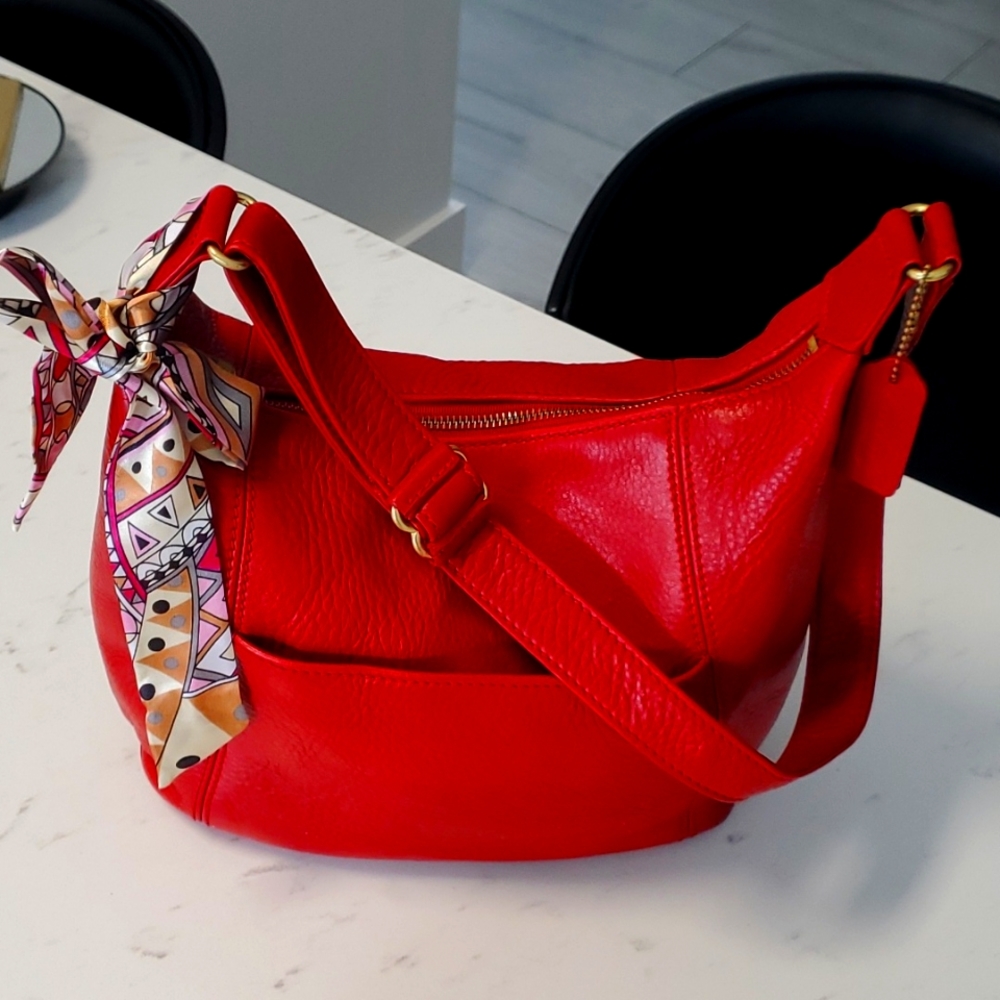COPY - 💌AUTHENTIC COACH LEATHER SHOULDER PURSE 💌
